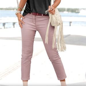 Lascana pink skinny pants